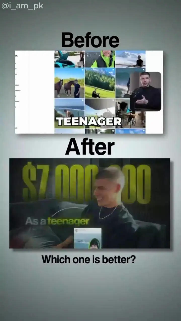 Before and after of a story-driven talking-head recut